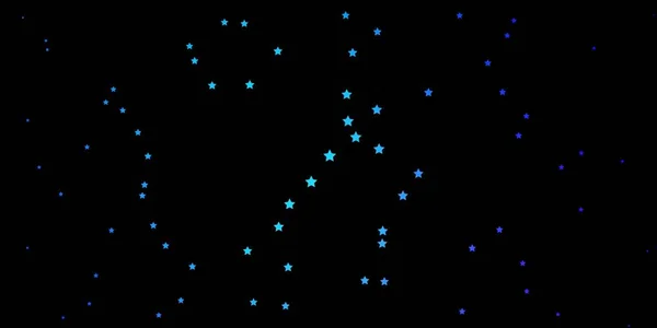 Rosa Oscuro Diseño Vector Azul Con Estrellas Brillantes — Vector de stock