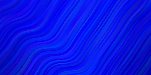 Φως Μπλε Διάνυσμα Φόντο Λυγισμένες Γραμμές — Διανυσματικό Αρχείο