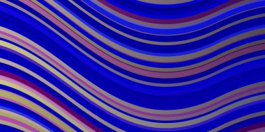 Açık Pembe, eğrili Mavi vektör arkaplanı.