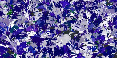 Açık Pembe, üçgenli yeşil vektör arkaplan, çizgiler. Renkli soyut üçgenli web materyali çizimi. Reklamlarınıza basit bir ekleme..