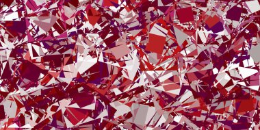 Rastgele üçgenli açık mor vektör dokusu. Soyut renkli üçgen şekilli illüstrasyon. Duvar kağıtlarınız için tasarım.