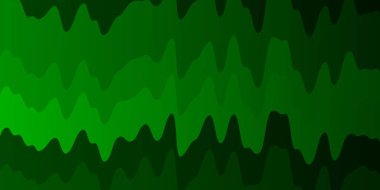 Çizgileri olan koyu yeşil vektör arkaplanı.