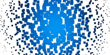 Çokgen biçiminde hafif BLUE vektör arkaplanı.