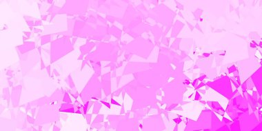 Soyut şekilli açık mor vektör deseni. Soyut tarzda, gradyan formlarda basit tasarım. Web siteniz için basit illüstrasyon.