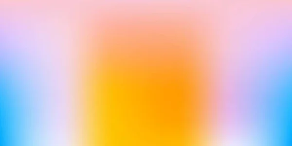 Hellblaues Gelbes Vektorgradienten Unschärfe Layout Bunte Illustration Mit Farbverlauf Halbton — Stockvektor