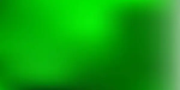 Hellgrüner Vektor Verschwommener Hintergrund Bunte Farbverläufe Abstrakte Illustration Unscharfen Stil — Stockvektor