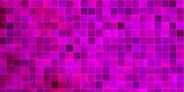 Çizgileri, dikdörtgenleri olan açık pembe vektör düzeni. Dikdörtgenli soyut gradyan çizimi. Reklamınız, posteriniz, afişiniz için en iyi tasarım.