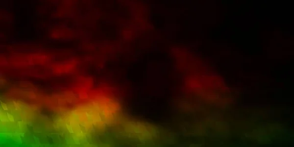 Темний Багатобарвний Векторний Візерунок Полігональним Стилем Блискуча Абстрактна Ілюстрація Трикутними — стоковий вектор