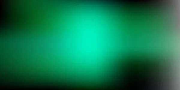 濃い緑色のベクトルグラデーションのぼかしパターン グラデーションのモダンなエレガントなぼかしイラスト ランディングページデザイン — ストックベクタ