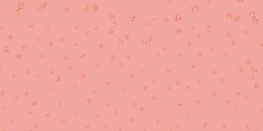 Açık turuncu vektör çiçekli doğal fon. Basit arka planda doğal tarzda renkli çiçekler. İşiniz için en iyi tasarım.