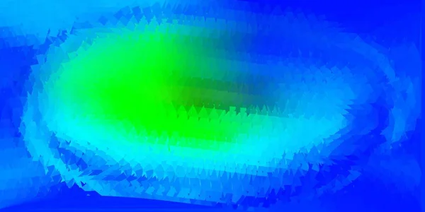 Světle Modrá Zelená Vektorová Polygonová Tapeta Přechod Ilustrace Polygonálním Stylu — Stockový vektor