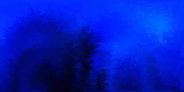 Σκούρο Μπλε Διάνυσμα Αφηρημένη Τριγωνική Υφή Εικονογράφηση Σπασμένο Στυλ Γυαλιού — Διανυσματικό Αρχείο