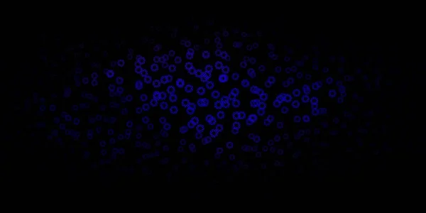 Темно Синій Червоний Векторний Фон Плямами Ілюстрація Набором Блискучих Барвистих — стоковий вектор