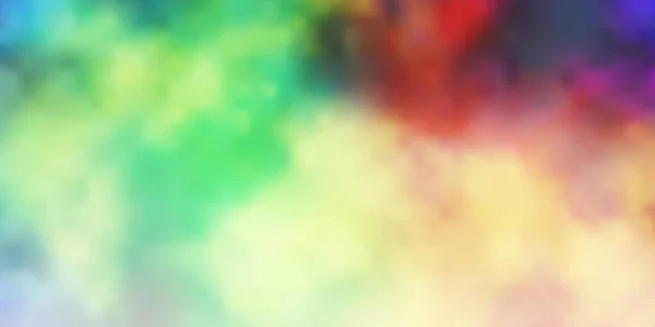 Luz Textura Vectorial Multicolor Con Cielo Nublado Nubes Coloridas Abstractas — Vector de stock