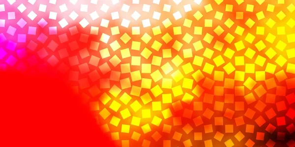 Светло Красный Желтый Векторный Фон Многоугольном Стиле — стоковый вектор