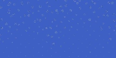 Açık renk vektörü, çiçekli doğal arka plan. Soyut arka planda gradyan çiçekleri olan modern tasarım. Bahar partileri için renkli desen.