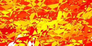 Açık mavi, poligonal formlu yeşil vektör arkaplan. Modern tarzda üçgen şekilli akıllı soyut çizimler. Duvar kağıtları için desen.