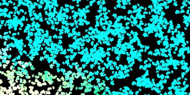 Koyu mavi, rastgele şekilli yeşil vektör arkaplan. Basit bir şekilde gradyan olan renkli soyut biçimler. Cep telefonları için arka plan.