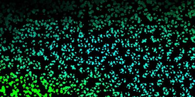 Soyut şekilli koyu yeşil vektör şablonu. Soyut tarzda renkli şekilli bir illüstrasyon. İşiniz için akıllı tasarım.