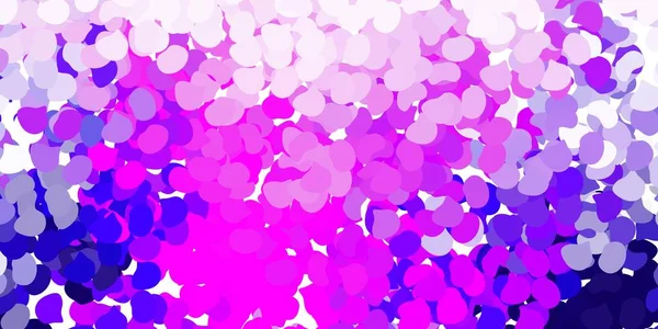 浅紫色 粉红色矢量背景 随机形式 简单的抽象设计 带有渐变形式 你们广告的现代设计 — 图库矢量图片