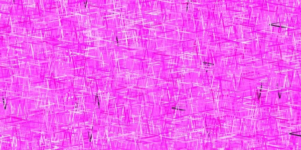 Тёмно Розовый Векторный Рисунок Острыми Линиями Сияющая Цветная Иллюстрация Острыми — стоковый вектор