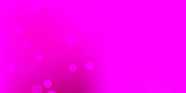 Светло Розовая Векторная Текстура Дисками Иллюстрация Набором Ярких Красочных Абстрактных — стоковый вектор
