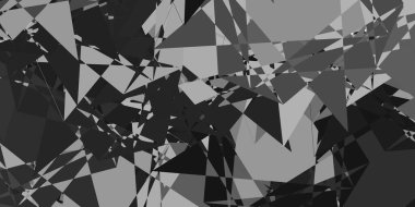 Çokgen formlu açık gri vektör arkaplanı. Renkli soyut üçgenli web materyali çizimi. Duvar kağıtlarınız için tasarım.