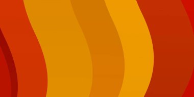 Koyu turuncu çizgili vektör düzeni. Çizgili soyut gradyan çizimi. Posterleriniz ve afişleriniz için en iyi tasarım.