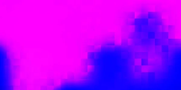 Luz Púrpura Patrón Vectorial Rosa Con Rectángulos Ilustración Abstracta Moderna — Vector de stock