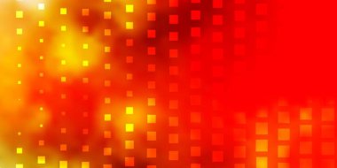 Açık yeşil, çizgileri, dikdörtgenleri olan sarı vektör düzeni. Renkli dikdörtgenlerle soyut gradyan çizimi. İş broşürleri, broşürler için desen