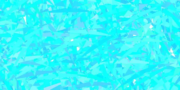 Светло Голубая Зеленая Векторная Компоновка Треугольными Формами Иллюстрация Абстрактными Красочными — стоковый вектор