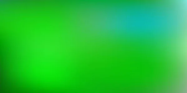 Sfocatura Astratta Vettoriale Blu Chiaro Verde Sullo Sfondo Illustrazione Colorata — Vettoriale Stock