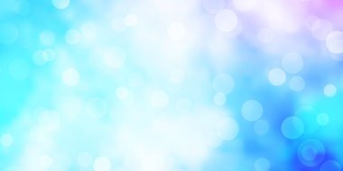 Açık Pembe, kabarcıklı Mavi vektör arkaplanı.