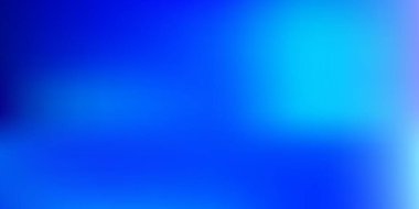 Açık mavi vektör arkaplanı bulanıklaştırdı. Gradyanı olan modern, zarif bir görüntü. Tasarımın için en iyi seçim.