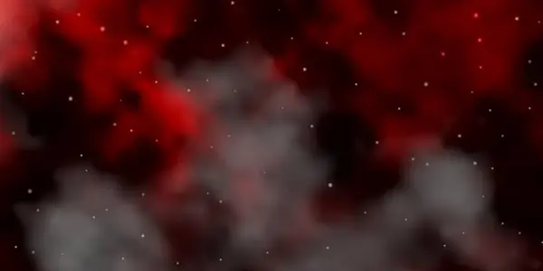 Patrón Vectorial Rojo Oscuro Con Estrellas Abstractas — Vector de stock