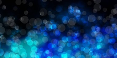 Koyu pembe, daire şekilli mavi vektör düzeni.