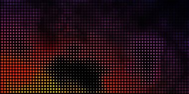 Açık Pembe, noktalı sarı vektör arkaplanı.