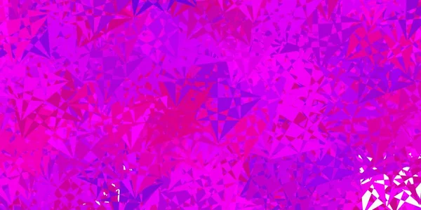 Agencement Vectoriel Rose Foncé Bleu Avec Des Formes Triangulaires Illustration — Image vectorielle