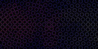 Daireli koyu mavi, kırmızı vektör arkaplan.