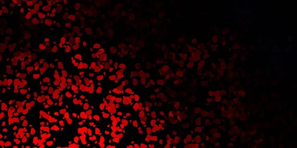 Plantilla Vectorial Rojo Oscuro Con Formas Abstractas Ilustración Abstracta Moderna — Vector de stock