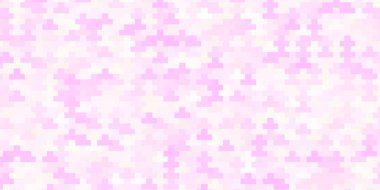 Açık Pembe, dikdörtgenlerde sarı vektör şablonu.