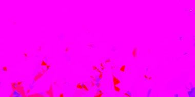 Koyu kırmızı, sarı vektör geometrik çokgen tasarım. Soyut üçgenlerle, çehre biçiminde akıllı illüstrasyon. Web uygulamalarınız için duvar kağıdı.