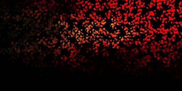 Темно Оранжевый Векторный Шаблон Абстрактными Формами Иллюстрация Красочными Формами Абстрактном — стоковый вектор