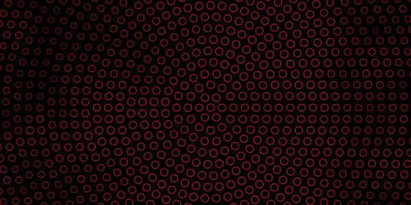 Modèle Vectoriel Rouge Foncé Avec Cercles — Image vectorielle