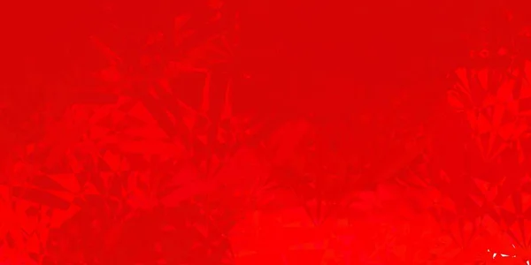 Светло Красная Векторная Текстура Случайными Треугольниками Иллюстрация Абстрактными Красочными Треугольными — стоковый вектор