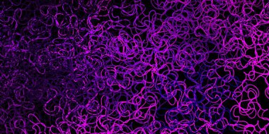 Dairesel yay ile koyu pembe vektör düzeni. Çizgili soyut gradyan çizimi. Web siteleri, iniş sayfaları için desen.