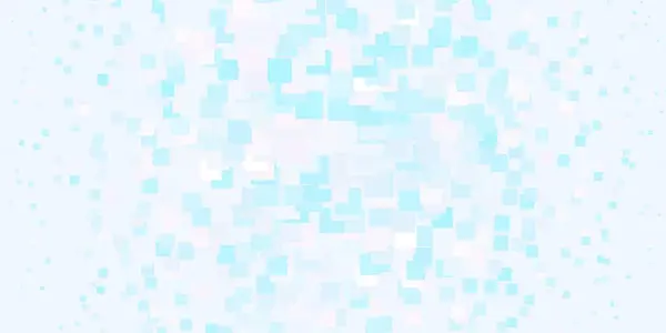 Rose Clair Motif Vectoriel Bleu Dans Style Carré — Image vectorielle