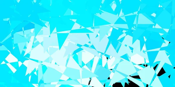Hellrosa Blauer Vektorhintergrund Mit Dreiecken Linien Hervorragende Abstrakte Illustration Mit — Stockvektor