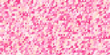 Kare biçiminde Açık Pembe vektör deseni.