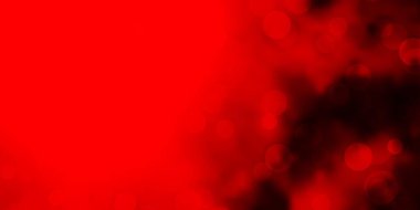 Kabarcıklı koyu turuncu vektör arka planı. Baloncuklu gradyan tarzda soyut dekoratif tasarım. Duvar kağıtları, perdeler için desen.